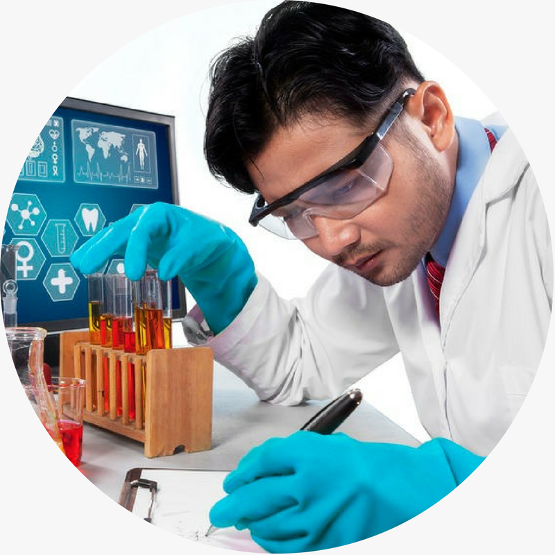 GenuineProducts.Asia's partners working on a custom formulation.